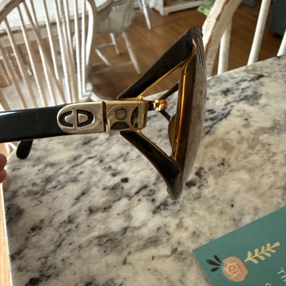 Rare Vintage 80’s Glam Christian Dior Optyl Oversized Sunglasses 2320 Y2K - Picture 6 of 6